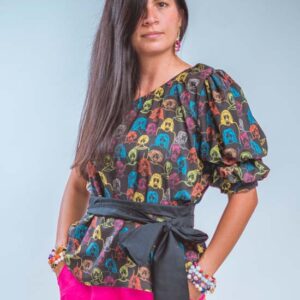 Blusa Cuello bandeja