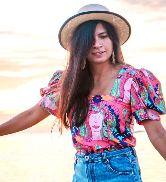 Blusa manga bombacha Hera 4 Blusa manga bombacha