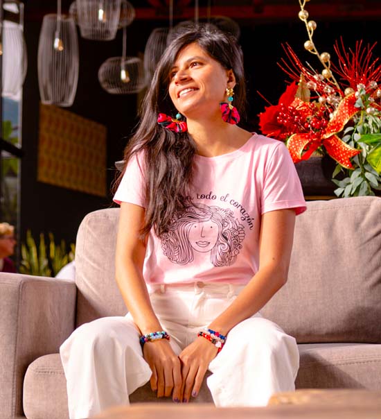 Camiseta Rosadas las Marias 4 Camisetas