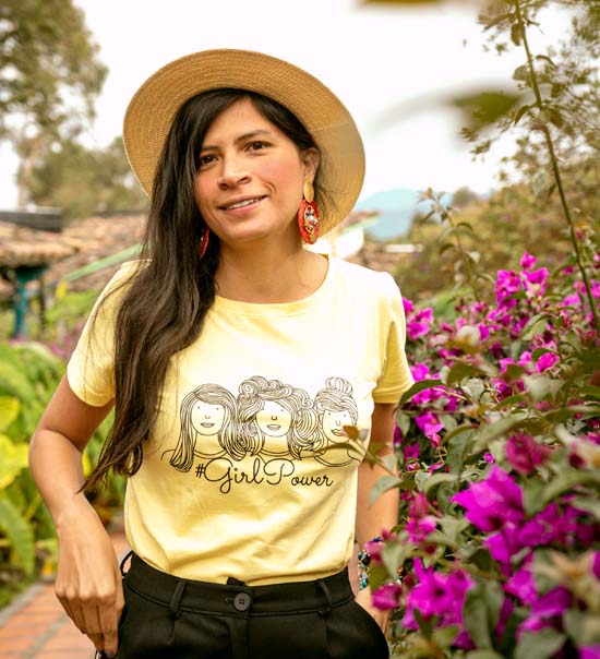 Camiseta amarilla las Marias 1