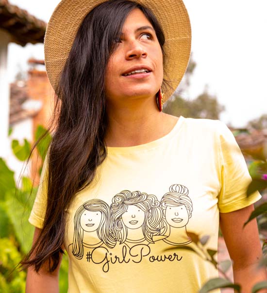 Camiseta amarilla las Marias 4 Camisetas