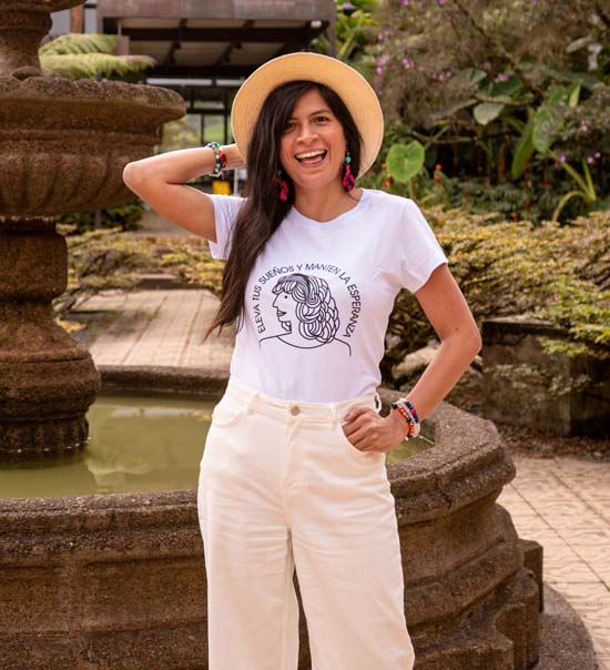 Camiseta blanca las Marias 2 Camisetas
