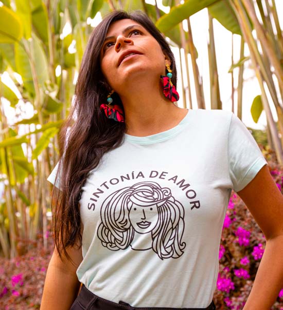Camiseta menta las Marias 1 Camisetas