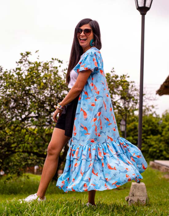 Vestidos kimono sirenas 2
