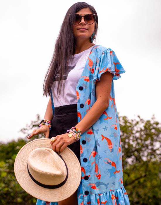 Vestidos kimono sirenas 4